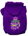 Load image into Gallery viewer, Pet Dog & Cat Hoodie Screen Printed, "Laissez Les Bons Temps Rouler"