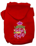 Load image into Gallery viewer, Pet Dog & Cat Hoodie Screen Printed, "Laissez Les Bons Temps Rouler"