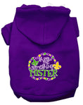 Load image into Gallery viewer, Pet Dog & Cat Hoodie Screen Printed, "Throw Me Something Mister"