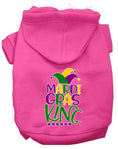 Load image into Gallery viewer, Pet Dog & Cat Hoodie Screen Printed, "Mardi Gras King"