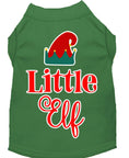 Load image into Gallery viewer, Christmas Pet Dog & Cat Shirt Screen Printed, "Little Elf"