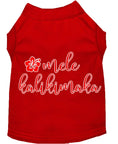 Load image into Gallery viewer, Christmas Pet Dog & Cat Shirt Screen Printed, "Mele Kalikimaka"
