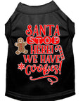 Load image into Gallery viewer, Christmas Pet Dog & Cat Shirt Screen Printed, "Santa, We Have Cookies"