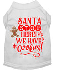 Load image into Gallery viewer, Christmas Pet Dog & Cat Shirt Screen Printed, "Santa, We Have Cookies"