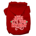 Load image into Gallery viewer, Christmas Pet Hoodie "Go Jesus, It's Your Birthday"