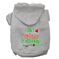 Load image into Gallery viewer, Christmas Pet Hoodie "I Can't, Santa Is Watching"