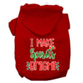 Load image into Gallery viewer, Christmas Pet Hoodie Screen Printed, "I Make Spirits Bright"
