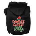 Load image into Gallery viewer, Christmas Pet Hoodie Screen Printed, "Santa's Cutest Elf"
