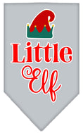 Load image into Gallery viewer, Christmas Pet and Dog Bandana Screen Printed, "Little Elf"