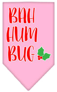 Load image into Gallery viewer, Christmas Pet and Dog Bandana Screen Printed, "Bah Humbug"