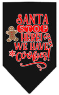 Load image into Gallery viewer, Christmas Pet and Dog Bandana "Santa, Stop Here! We Have Cookies!"