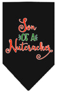 Load image into Gallery viewer, Christmas Pet and Dog Bandana Screen Printed, "Son Of A Nutcracker"