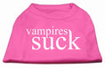 Load image into Gallery viewer, Halloween Pet Dog & Cat Shirt Screen Printed, "Vampires Suck"
