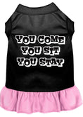Load image into Gallery viewer, Pet Dress "You Come, You Sit, You Stay"