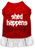 Load image into Gallery viewer, Pet Dress Screen Printed, "Shed Happens"