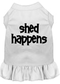 Load image into Gallery viewer, Pet Dress Screen Printed, "Shed Happens"
