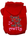 Load image into Gallery viewer, Pet Hoodie "Feed Me, & Tell Me I'm Pretty"