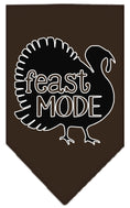 Load image into Gallery viewer, Pet and Dog Bandana Screen Printed, "Feast Mode"