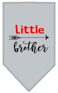 Load image into Gallery viewer, Pet and Dog Bandana Screen Printed, "Little Brother"