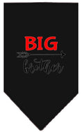 Load image into Gallery viewer, Pet and Dog Bandana Screen Printed, "Big Brother"