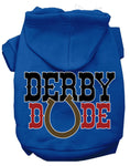 Load image into Gallery viewer, Pet, Dog & Cat Hoodie Screen Printed, "Derby Dude"
