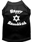 Load image into Gallery viewer, Hanukkah Pet Dog & Cat Shirt Screen Printed, "Happy Hanukkah"