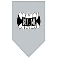 Load image into Gallery viewer, Pet and Dog Bandana Screen Printed, "Bite Me"