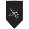 Load image into Gallery viewer, Pet and Dog Bandana Screen Printed, "Born To Be A Unicorn"