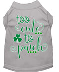 Load image into Gallery viewer, Pet Shirt "Too Cute To Pinch"