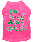 Load image into Gallery viewer, Pet Shirt "Too Cute To Pinch"