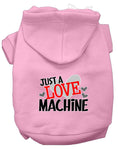 Load image into Gallery viewer, Pet Hoodie "Just A Love Machine"