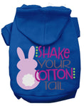 Load image into Gallery viewer, Pet, Dog & Cat Hoodie Screen Printed, "Shake Your Cotton Tail"