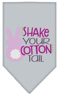 Load image into Gallery viewer, Pet and Dog Bandana Screen Printed, "Shake Your Cotton Tail"