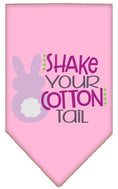 Load image into Gallery viewer, Pet and Dog Bandana Screen Printed, "Shake Your Cotton Tail"
