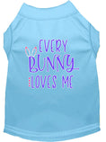 Load image into Gallery viewer, Pet Dog & Cat Shirt Screen Printed, "Every Bunny Loves Me"