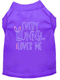 Load image into Gallery viewer, Pet Dog & Cat Shirt Screen Printed, "Every Bunny Loves Me"