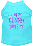 Load image into Gallery viewer, Pet Dog & Cat Shirt Screen Printed, "Every Bunny Loves Me"