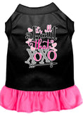 Load image into Gallery viewer, Pet Dress Screen Printed, "All About That XOXO"
