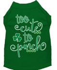 Load image into Gallery viewer, Pet Shirt "Too Cute To Pinch"