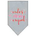 Load image into Gallery viewer, Pet and Dog Bandana Screen Printed, "Cuter Than Cupid"