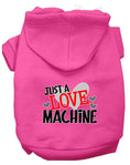 Load image into Gallery viewer, Pet Hoodie "Just A Love Machine"