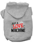 Load image into Gallery viewer, Pet Hoodie "Just A Love Machine"