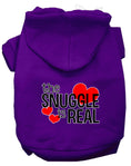 Load image into Gallery viewer, Pet Hoodie "The Snuggle Is Real"