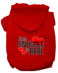 Load image into Gallery viewer, Pet Hoodie "The Snuggle Is Real"