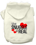 Load image into Gallery viewer, Pet Hoodie "The Snuggle Is Real"