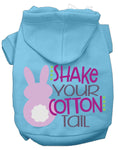 Load image into Gallery viewer, Pet, Dog & Cat Hoodie Screen Printed, "Shake Your Cotton Tail"