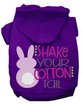Load image into Gallery viewer, Pet, Dog & Cat Hoodie Screen Printed, "Shake Your Cotton Tail"