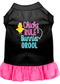 Load image into Gallery viewer, Pet Dress "Chicks Rule, Bunnies Drool"
