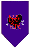 Load image into Gallery viewer, Pet and Dog Bandana Screen Printed, "Little Flirt"