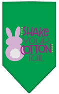 Load image into Gallery viewer, Pet and Dog Bandana Screen Printed, "Shake Your Cotton Tail"